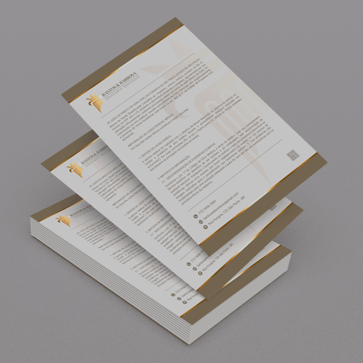 Modelo de documentos cíveis - peças processuais